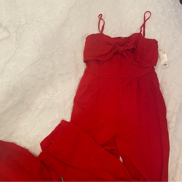 Red jumpsuit - Picture 5 of 6